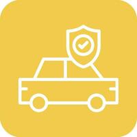 Car Security Vector Icon