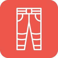 Firefighter Pants Vector Icon