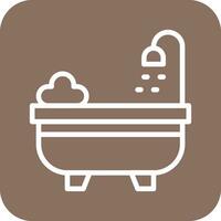 Bathtub Vector Icon