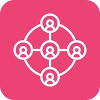 User Connection Vector Icon