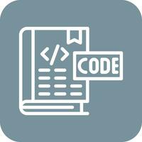 Coding Book Vector Icon