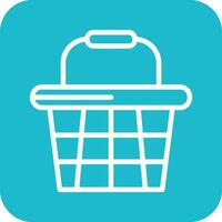 Shopping Basket Vector Icon