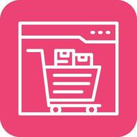 ECommerce Shopping Vector Icon