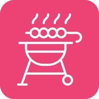 BBQ Grill Vector Icon