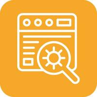 Website Bug Vector Icon