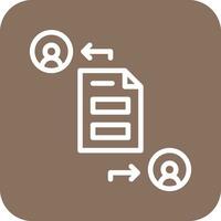 File Sharing Vector Icon