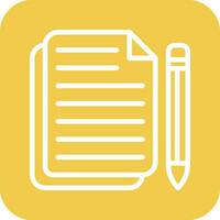 Blogging Vector Icon