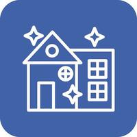 Clean House Vector Icon