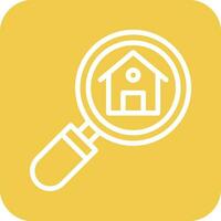 Search House Vector Icon