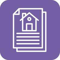 Property Agreement Vector Icon