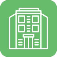 Hotel Building Vector Icon