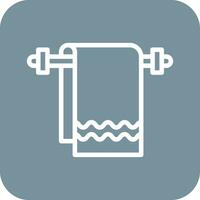 Towel Hanger Vector Icon