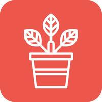 Plant Pot Vector Icon