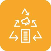 Paper Recycle Vector Icon