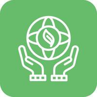 Save Planet Vector Icon