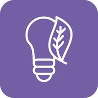 Eco Bulb Vector Icon