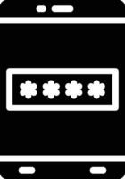 Password Field Vector Icon Vector Icon