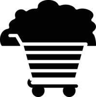 Cloud Cart Vector Icon