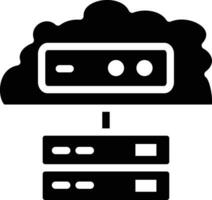 Cloud Storage Vector Icon