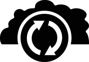 Cloud Sync Vector Icon