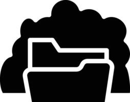 Cloud Folder Vector Icon
