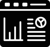 Website Statistics Vector Icon