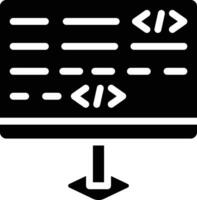 Application Coding Vector Icon