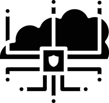 Cloud Computing Vector Icon