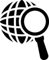 Global Search Vector Icon