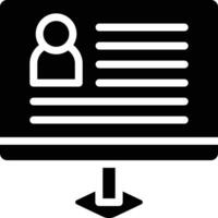 Resume Vector Icon