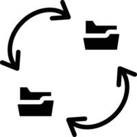 Exchange Files Vector Icon