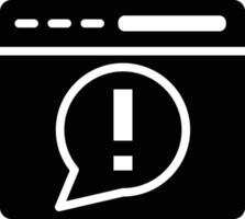 Message Alert Vector Icon