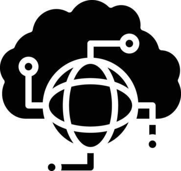 Cloud Network Vector Icon