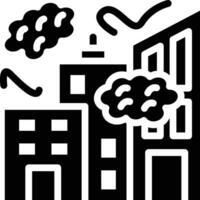 City Pollution Vector Icon