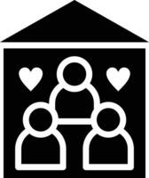 Sheltering Vector Icon