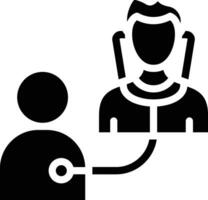 Patient Examination Vector Icon