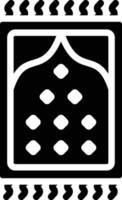 Prayer Mat Vector Icon