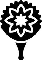 cebollín flores vector icono