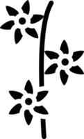 Delphinium Vector Icon