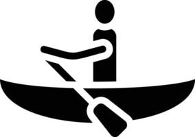 Rowing Vector Icon