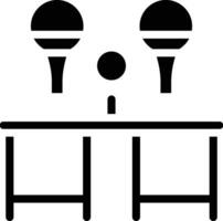 Table Tennis Vector Icon