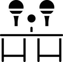 Table Tennis Vector Icon