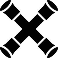 Cross Wrench Vector Icon