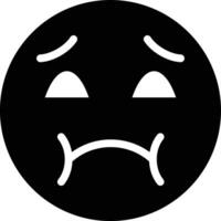 Nauseated Face Vector Icon