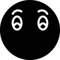 Face Without Mouth Vector Icon