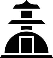 Stupa Vector Icon