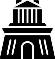 Halicarnassus Mausoleum Vector Icon