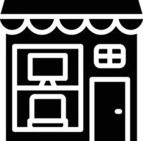 Electronics Shop Vector Icon