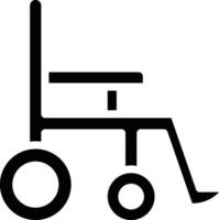 Wheelchair Vector Icon