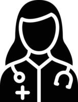 Female Doctor Vector Icon